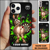 Maxcorners Darts Donkey & Dartboard Graffiti Graphic Multicolor Customized Name 3D Phone Case