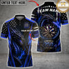 Maxcorners Darts Patriotic Dragon Dart Player Multicolor Customized Name, Team Name 3D Shirts