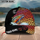 Maxcorners Personalized Trout Fish Fishing Classic 3D Cap