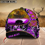Maxcorners Boar Leather Pattern Art Hunting Personalized Cap 3D Multicolored