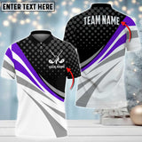 Maxcorners Sport Jersey Skin Golf Ball Golf Lover Multicolor Option Customized Name 3D Shirt