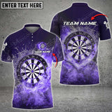 Maxcorners Darts Water Pattern Color Options Personalized Name, Team Name Unisex 3D Shirt