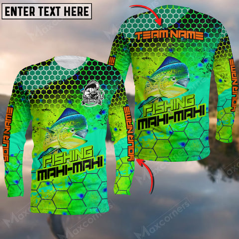Maxcorners Mahi-mahi Sport Jersey Personalized Name And Team Name Long Sweat Shirt