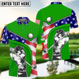 Max Corner Pride Premium Golf Man, Cool Polo 3D AOP For Lovers Multicolor Custom Name