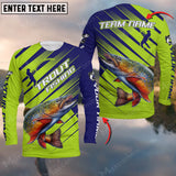 Maxcorners Trout Fishing Tournament, Trout Fishing Jerseys Personalized Name And Team Name Long Sweat Shirt