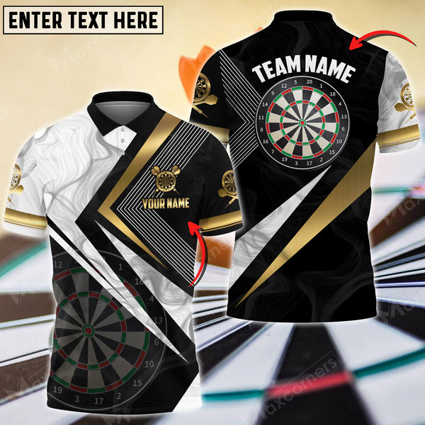 Maxcorners Darts Smoke Jersey Multicolor Options Personalized Name, Team Name Unisex 3D Shirt