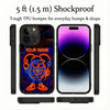 Maxcorners Darts Tribal Gold Black Personalized Name 3D Phone Case