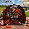 Maxcorners I Don’t Need Therapy Labrador Skeet Shooter Trap Shooting Personalized Name 3D Cap