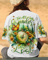 Maxcorners Not All Who Wander Are Lost Compass All Over Print LM2101