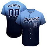 Custom Fade Fashion Authentic Baseball Jersey (Multicolor)