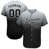 Custom Fade Fashion Authentic Baseball Jersey (Multicolor)