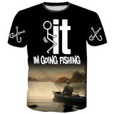 MAXCORNERS I AM GOING FISHING SHIRT FOR MEN - ADVENTURE-THEMED TEE