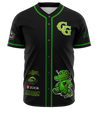 Maxcorners DOUBLE G GATOR VOODOO DOLL -GARRETT GURTHIE BASEBALL BLACK JERSEY LM1009