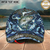 Maxcorners Rainbow Trout Blue Camo Splash Art Multicolor Options Personalized Name (12 Fish Species)