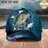 Maxcorners Silver Salmon Patriotic Camo Lace-Up Multicolor Options Personalized Name (12 Fish Species)