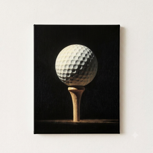Maxcorners VIntage Golf Canvas Wall Art