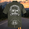 Maxcorners Personalized Route 66 100 Years Classic Car Hawaiian Shirt