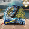 Maxcorners Fishing Ocean Wave Personalized 3D Cap (12 Breeds)
