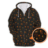 Maxcorners Funny Pattern Golf Shirt, Bigfoot Golf Shirt, Halloween Golf Shirt For Golfer