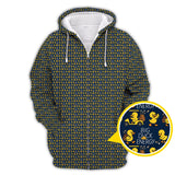 Maxcorners Big Duck Energy Pattern Golf Shirt For Golfer, Duck Golf Shirt, Funny Golf Shirt For Men