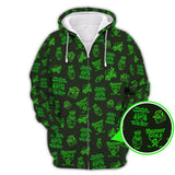 Maxcorners Bigfoot Golf Pattern Polos, Funny Golf Shirts, Golf Gift For Men, Crazy Golf Shirt For Golfers