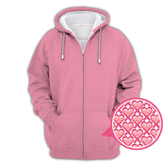 Maxcorners Breast Cancer Golf Shirt, Pink Pattern Golf Shirt, Funny Golf Shirt For Golfer