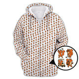 Maxcorners Pattern Golf Shirt, Squirrel Golf Shirt, Funny Golf Shirt For Men