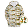 Maxcorners Dachshund Pattern Golf Shirt – Funny Dog Golf Polos For Pet Lovers - Golf Gift For Golfers