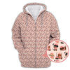 Maxcorners Pattern Golf Shirt For Men, Dachshund Golf Shirt For Golfer, Breast Cancer Golf Shirt For Dog Lovers