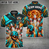 Maxcorners Bowling Spooky Scary Halloween Jack O Lantern Pumpkin Head Fiery Flame Bats Bowling Ball Strike Crashing Pins Multi Options Personalized Name, Team Name Unisex 3D Shirt (4 Colors)