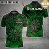 Maxcorners Darts Pink Spider Web Spooky Gothic Castle Multi Options Personalized Name, Team Name Unisex 3D Shirt (7 Colors)