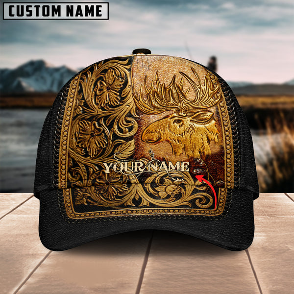 Maxcorners Elk Hunting Art Personalized Cap