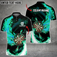Maxcorners Breath Of Fire Darts Multicolor Option Personalized Name 3D Shirt