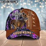 Maxcorners Hunting Deer Under God Personalized Hats 3D Multicolored