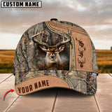 Maxcorners Premium Hunting Deer Personalized Hats 3D Multicolored