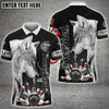 Maxcorners Alpha Wolf Bowling And Pins Multicolor Customized Name 3D Shirt