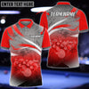 Maxcorners Billiards Ball Your Name, Team Name Unisex Shirt ( Multicolor Options )