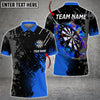 Maxcorners Paint Style Darts Multicolor Option Personalized Name 3D Shirt