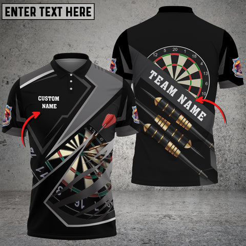 Maxcorners Darts For Team Design Multicolor Option Personalized Name 3D Shirt For Matthew