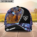 Maxcorners Hunting Deer Sport Camo Personalized Hats 3D Multicolored