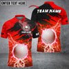 Maxcorners Golf Thunder Breaker Multicolor Option Customized Name 3D Shirt