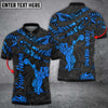 Maxcorners Polynesian Pattern 2 Bowling And Pins Multicolor Option Customized Name 3D Shirt