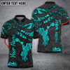 Maxcorners Polynesian Pattern 2 Bowling And Pins Multicolor Option Customized Name 3D Shirt