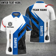 Maxcorners Darts D Color Options Personalized Name, Team Name Unisex 3D Shirt