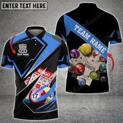 Maxcorners Bingo Premium Multicolor Option Customized Name 3D Shirt