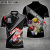 Maxcorners Bingo Premium Multicolor Option Customized Name 3D Shirt