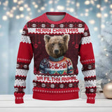 Maxcorners Bear Hunting Merry Christmas Ya Filthy Animal All Over Print Sweater