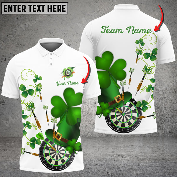 Maxcorners Irish Darts Personalized Name, Team Name 3D Shirt