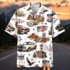 Maxcorners American Road Trip Car Hawaiian Shirt
