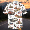 Maxcorners American Road Trip Car Hawaiian Shirt